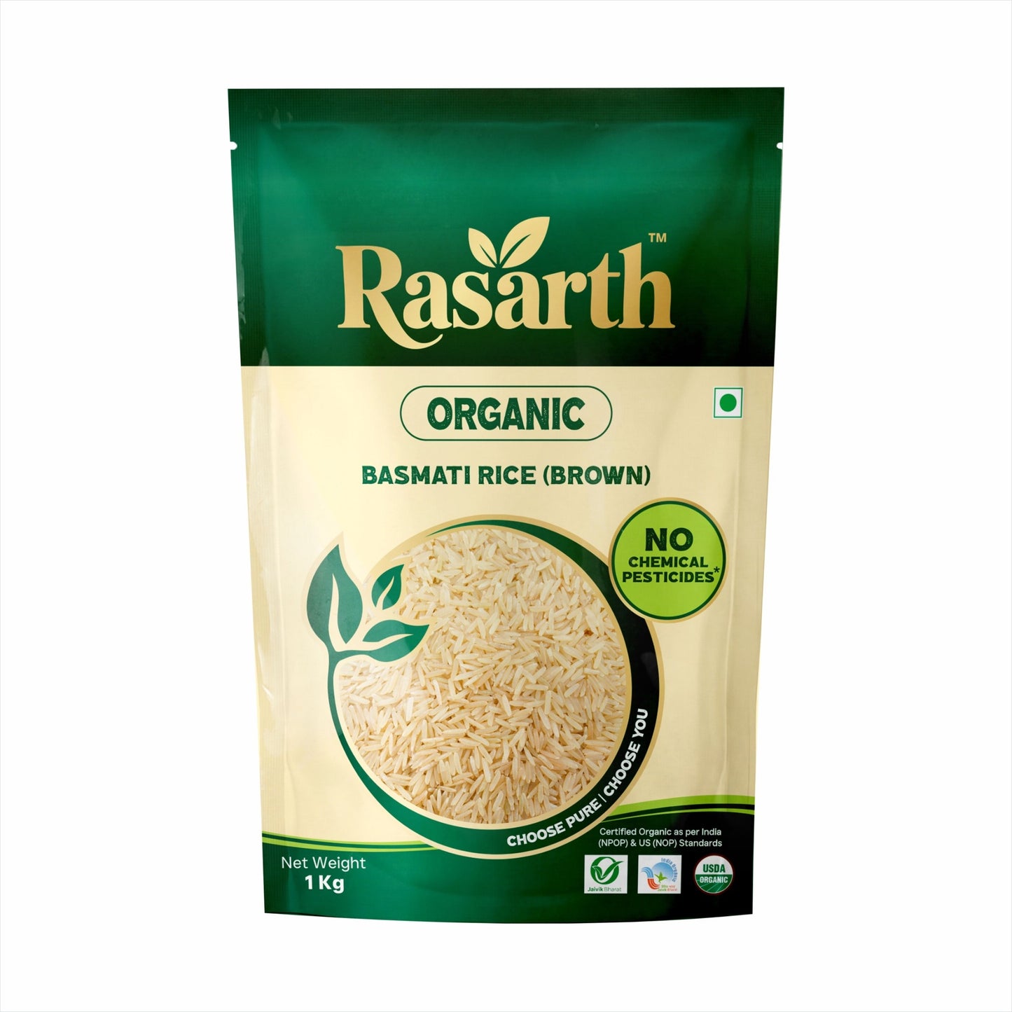 Organic Brown Basmati Rice