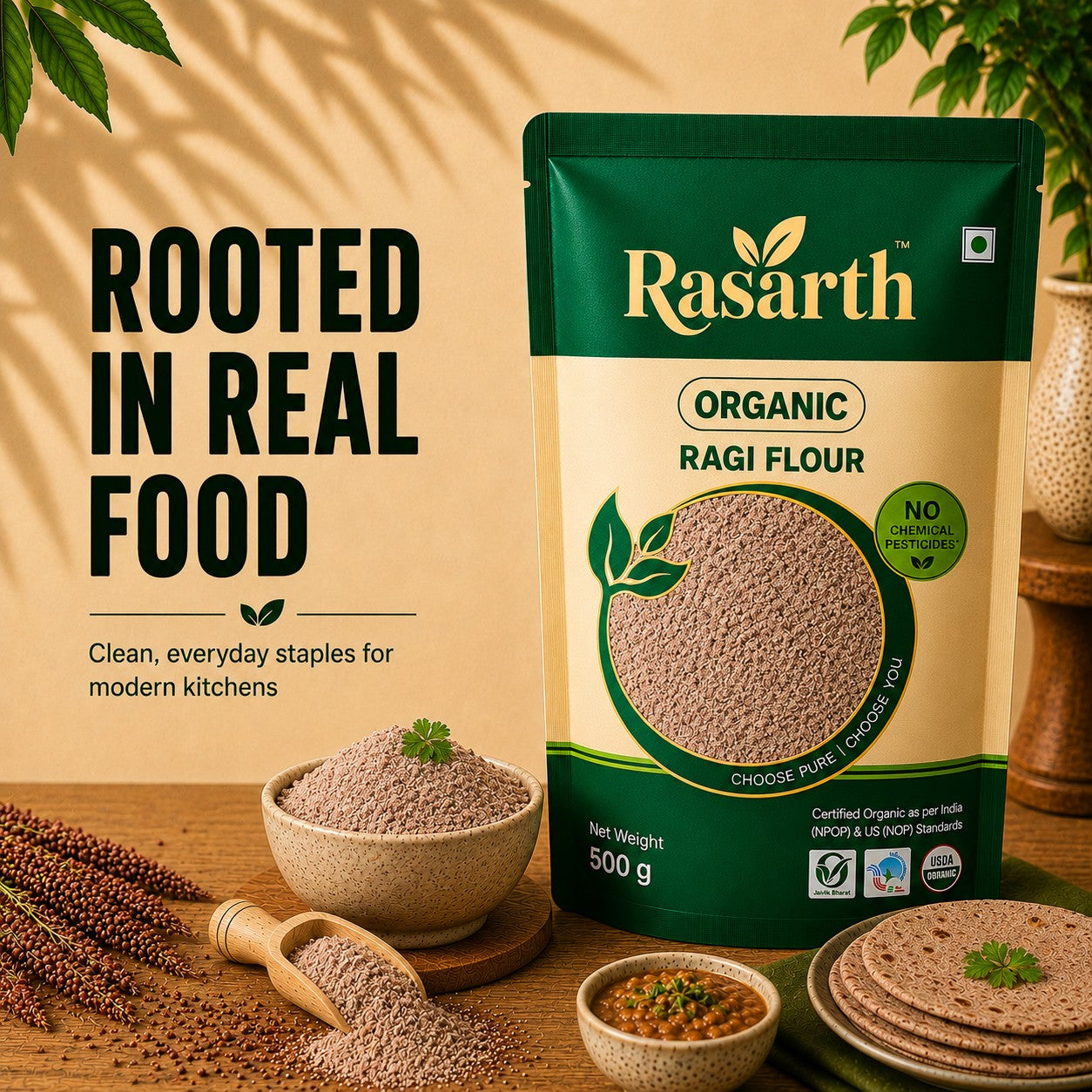 Organic Ragi Atta