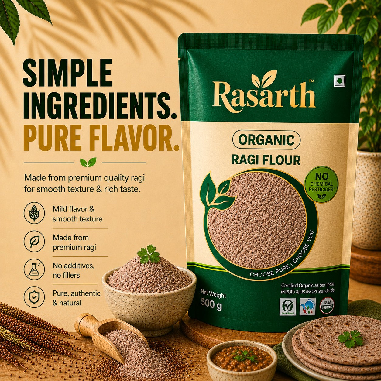 Organic Ragi Atta