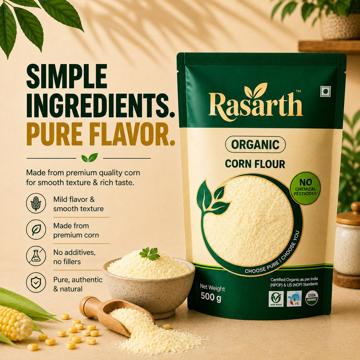 Organic Corn Flour