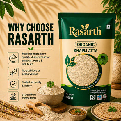 Organic Khapli atta
