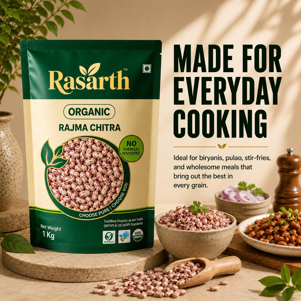 Organic Rajma Chitra