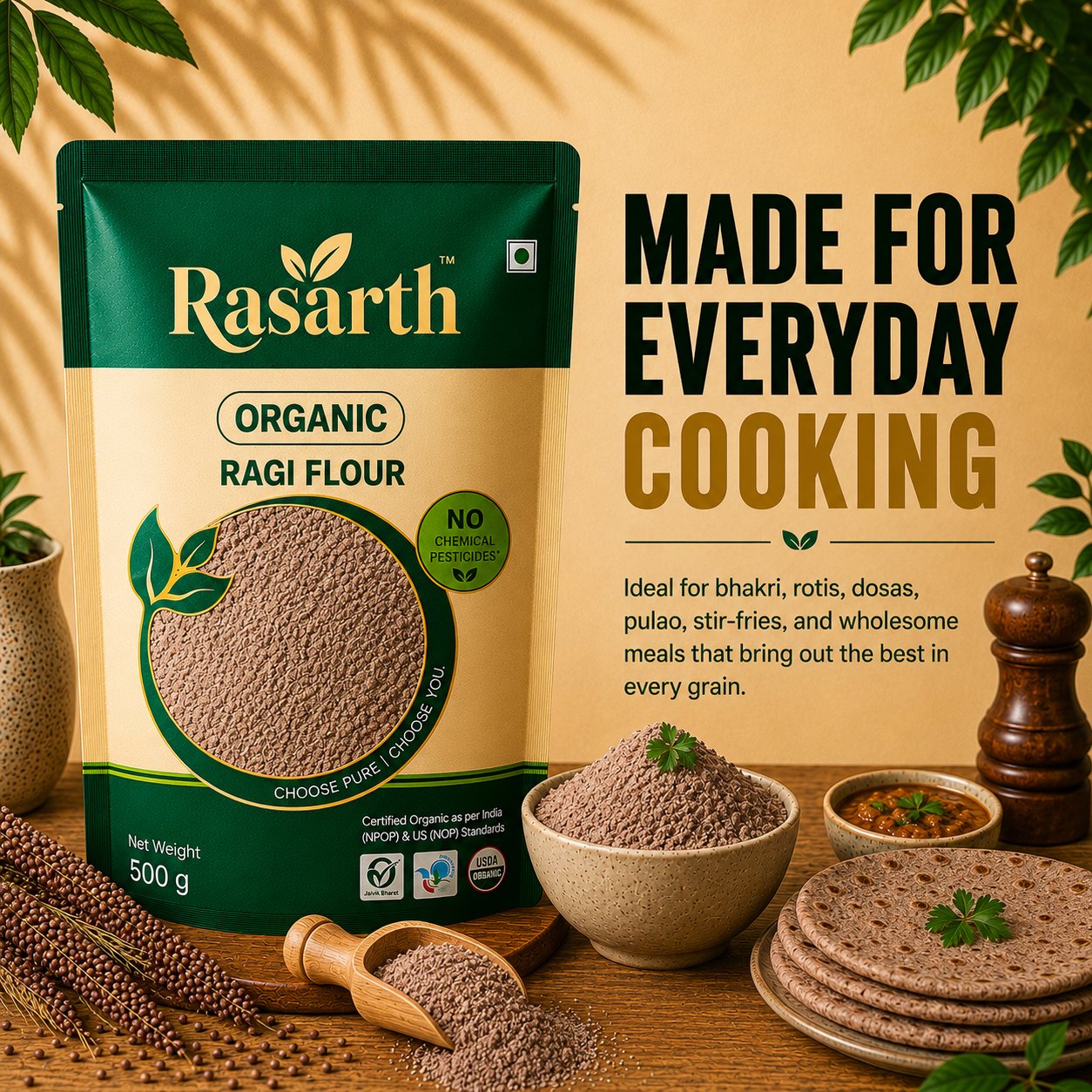 Organic Ragi Atta
