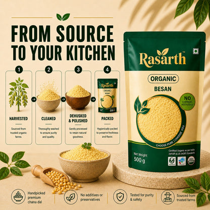 Organic Besan Atta