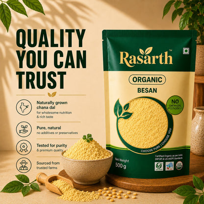 Organic Besan Atta