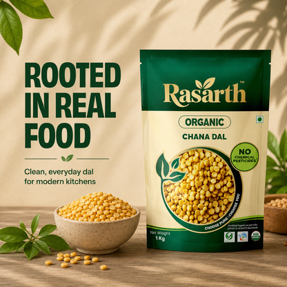 Rasarth Organic Chana Dal
