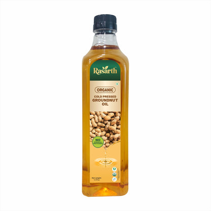 Organic Cold Pressed Groundnut Oil