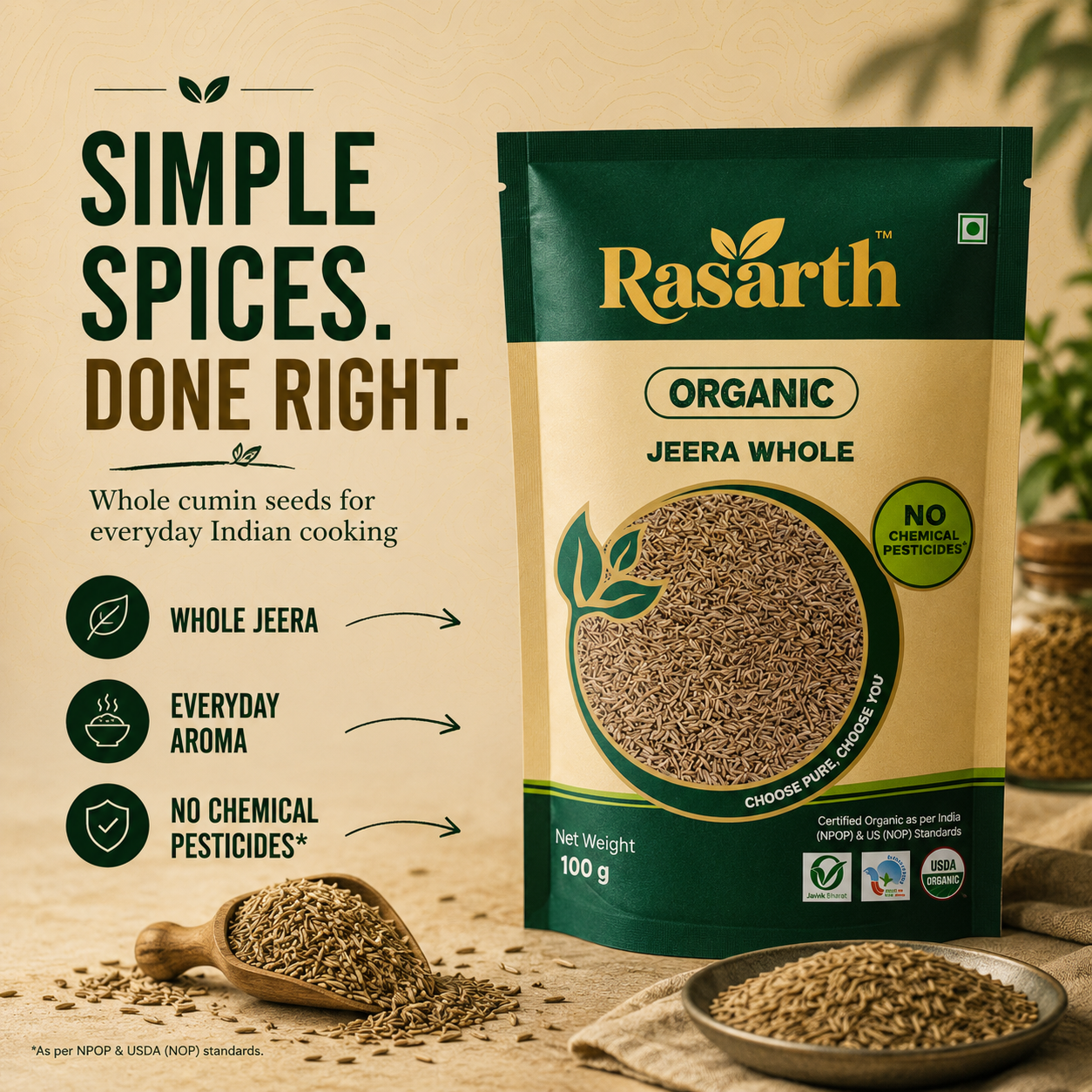 Organic Jeera Powder