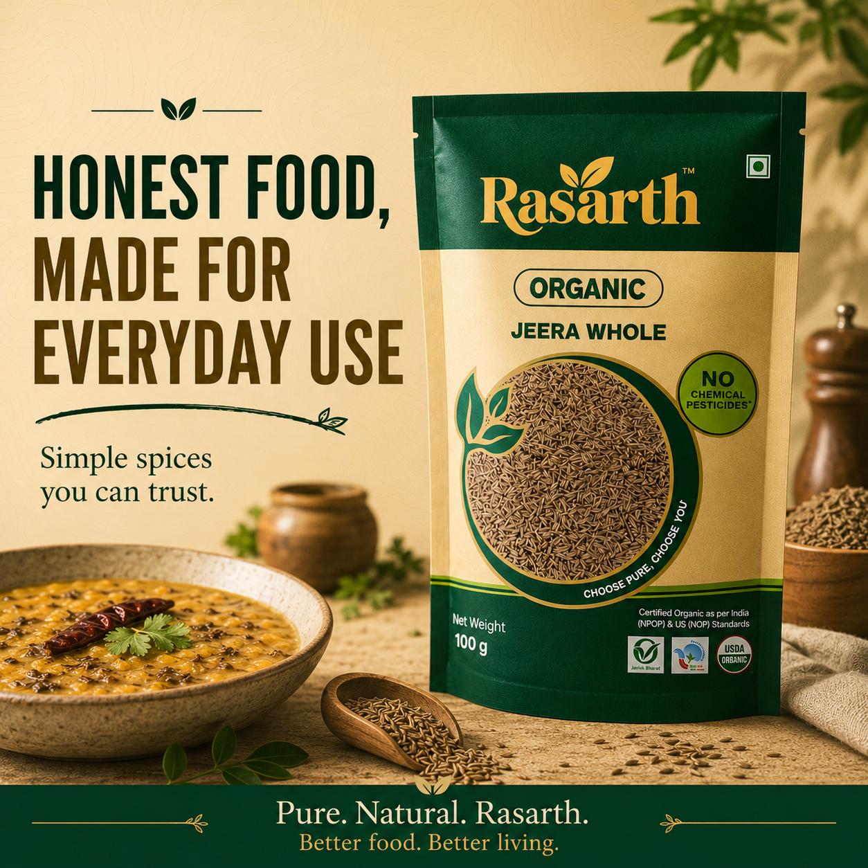 Organic Jeera Powder