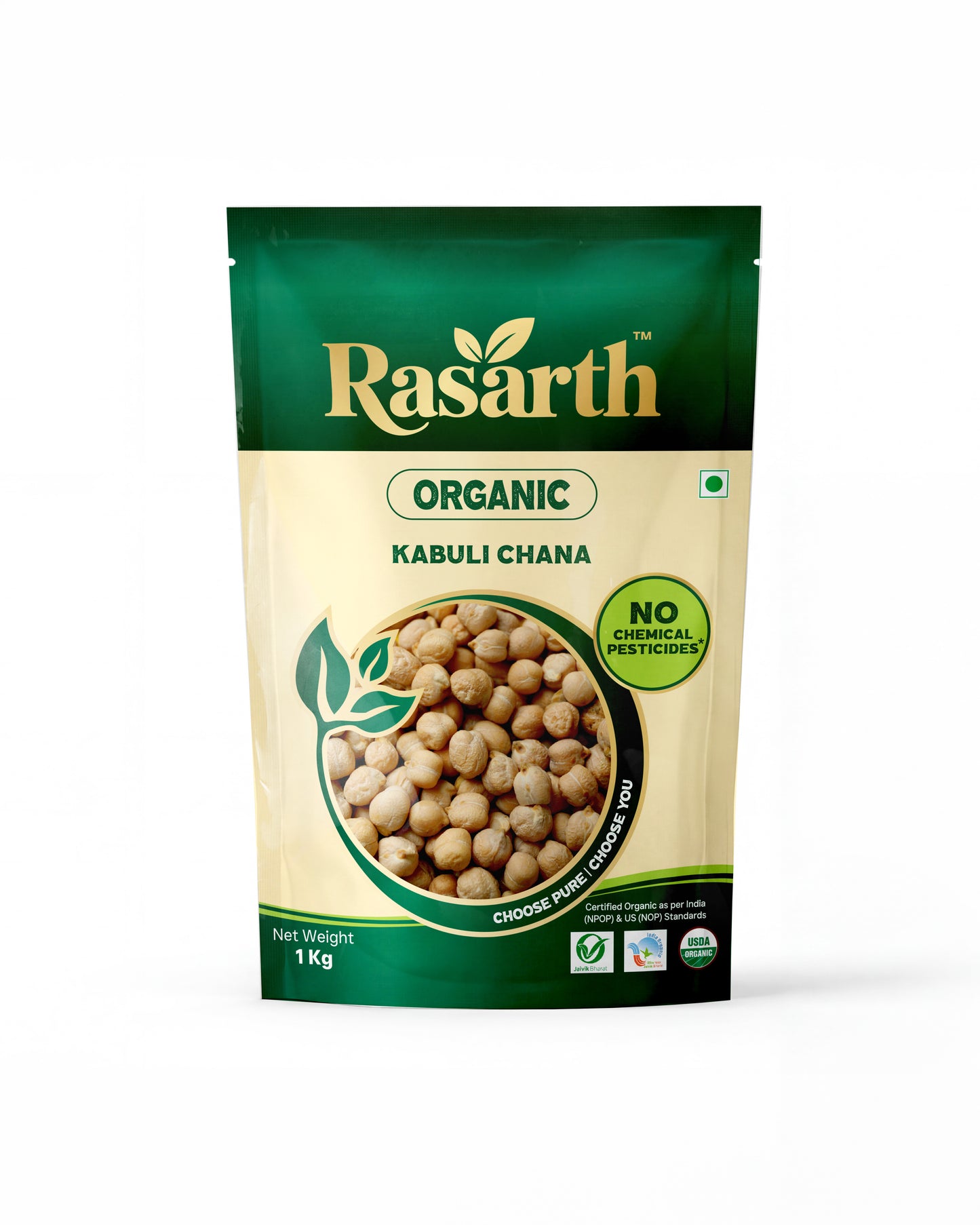 Organic Kabuli Chana