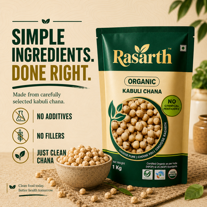 Organic Kabuli Chana