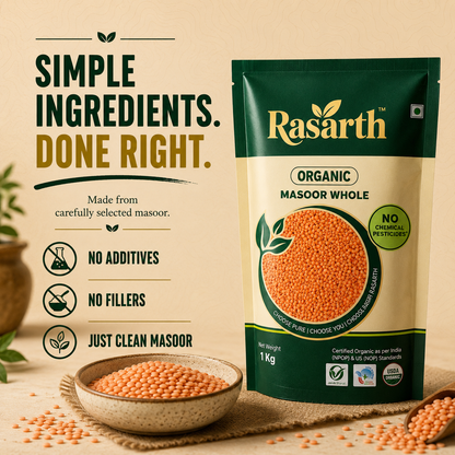Organic Masoor Dal