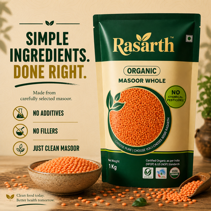 Organic Masoor Dal
