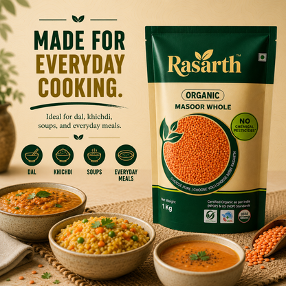 Organic Masoor Dal