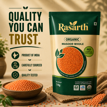 Organic Masoor Dal