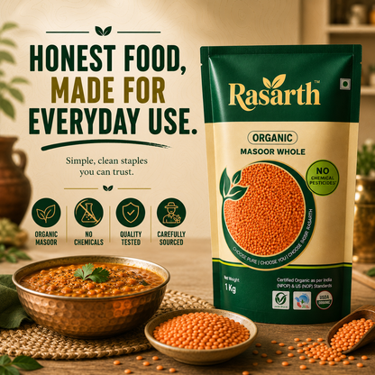 Organic Masoor Dal