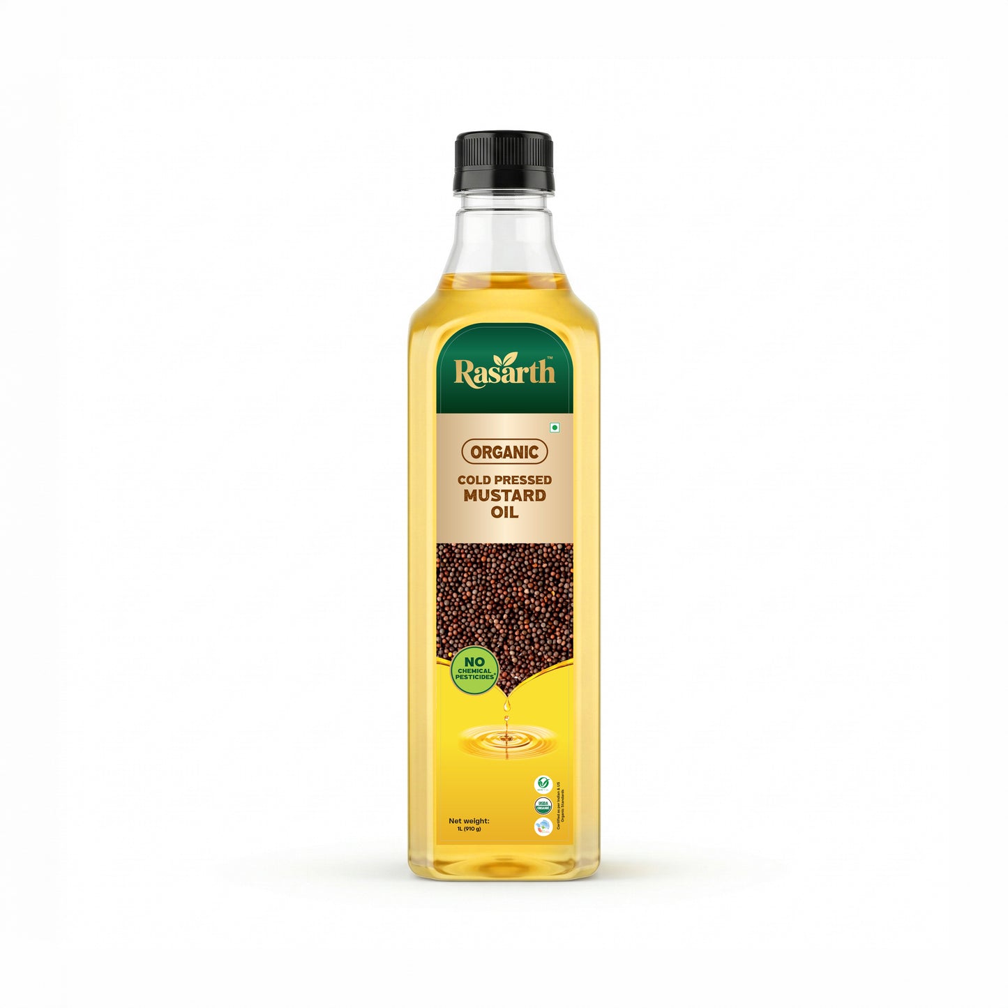 Organic Cold Pressed Mustard Oil