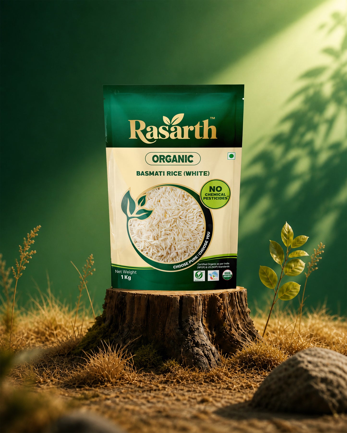 Organic White Basmati Rice