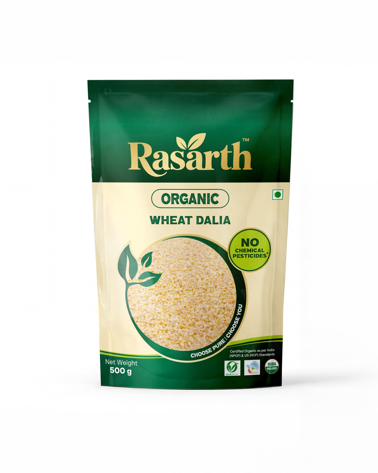 Organic Dalia/ Cracked Wheat