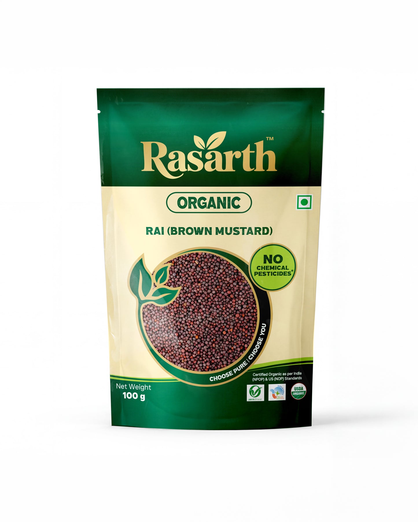 Organic Rai (Brown Mustard)