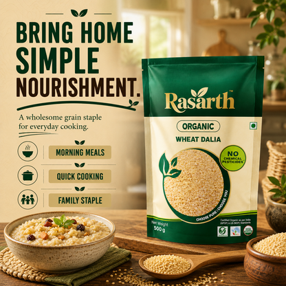 Organic Dalia/ Cracked Wheat