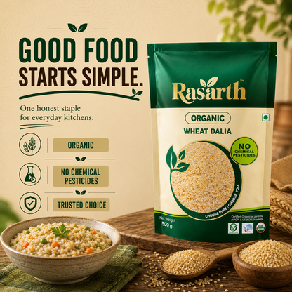 Organic Dalia/ Cracked Wheat
