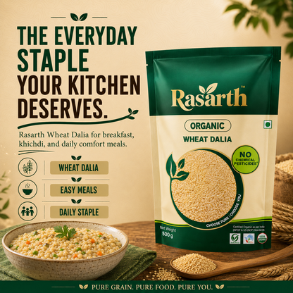 Organic Dalia/ Cracked Wheat