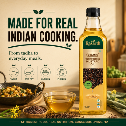 Organic Cold Pressed Mustard Oil