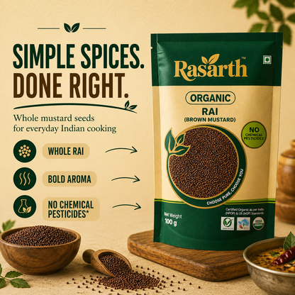 Organic Rai (Brown Mustard)