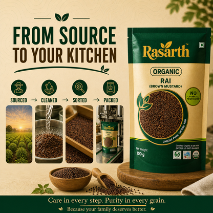 Organic Rai (Brown Mustard)