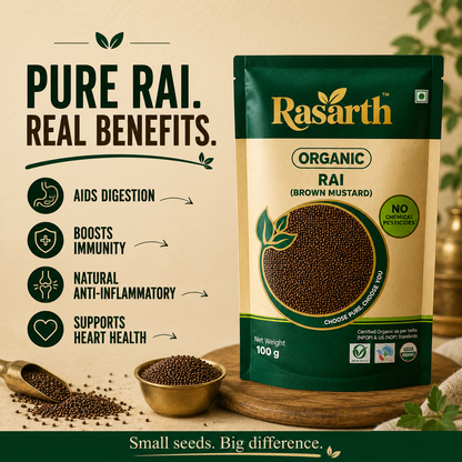Organic Rai (Brown Mustard)