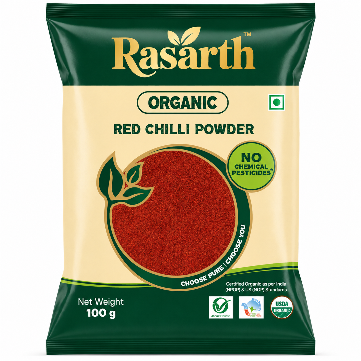 Organic Red Chilli Powder