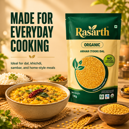Organic Arhar/ Toor Dal
