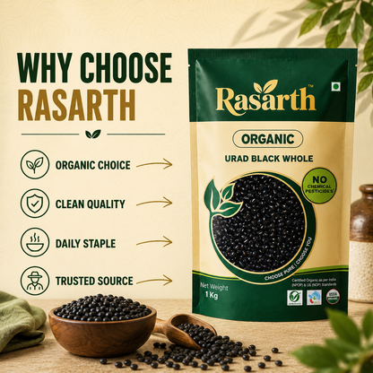 Organic Urad Black Whole