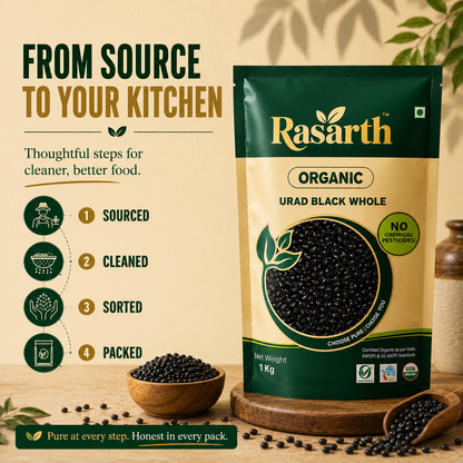 Organic Urad Black Whole