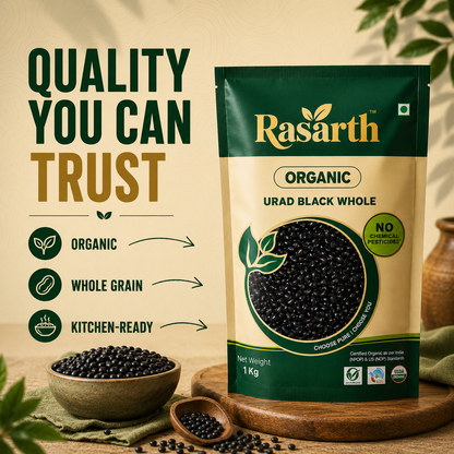 Organic Urad Black Whole