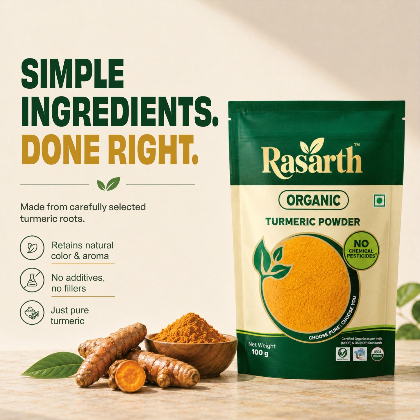 Organic Turmeric Powder