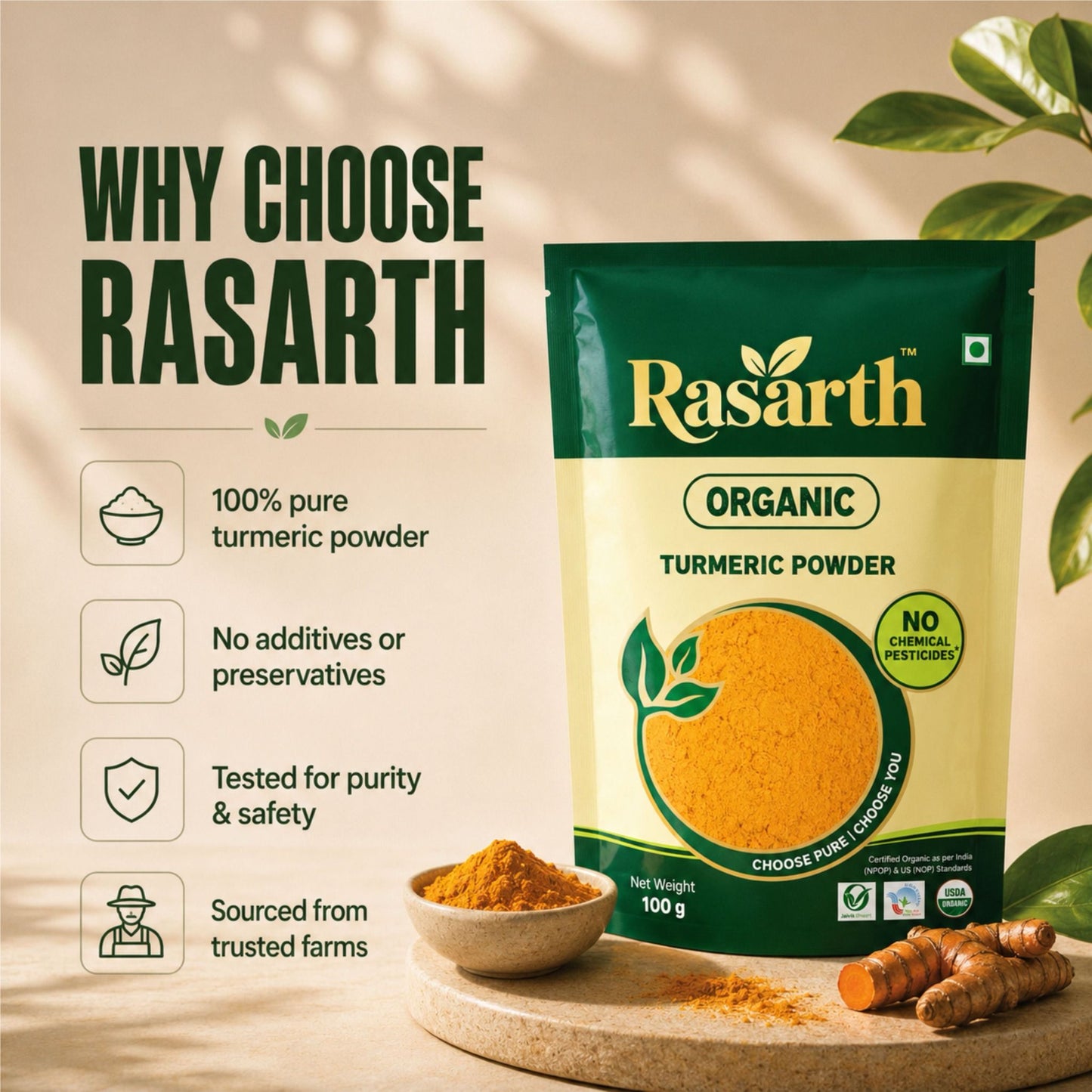 Organic Turmeric Powder