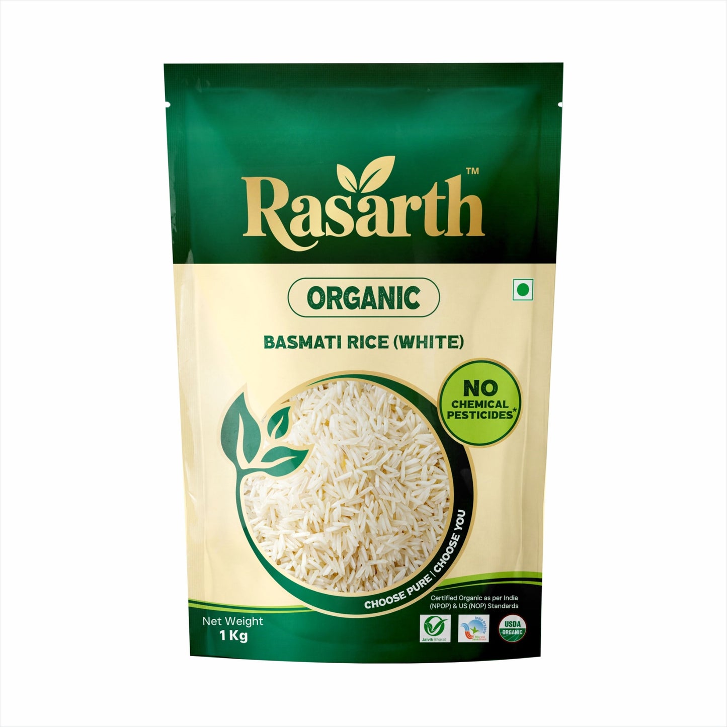Organic White Basmati Rice