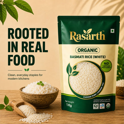 Organic White Basmati Rice