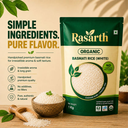 Organic White Basmati Rice