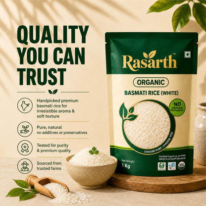 Organic White Basmati Rice