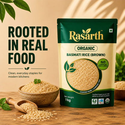 Organic Brown Basmati Rice